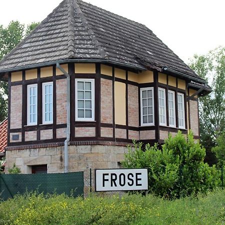 "Altes Stellwerk Frose" Am Froser See Dış mekan fotoğraf