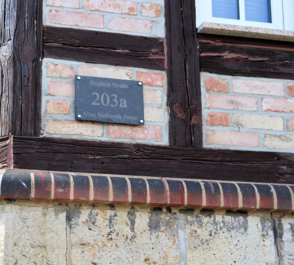 "Altes Stellwerk Frose" Am Froser See Dış mekan fotoğraf